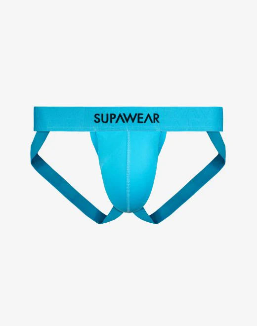 Neon Jockstrap Underwear - Neon Blue