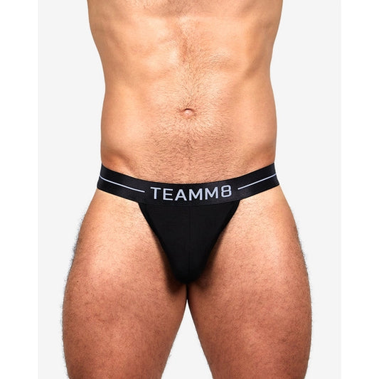 TEAMM8: Icon Thong - Black