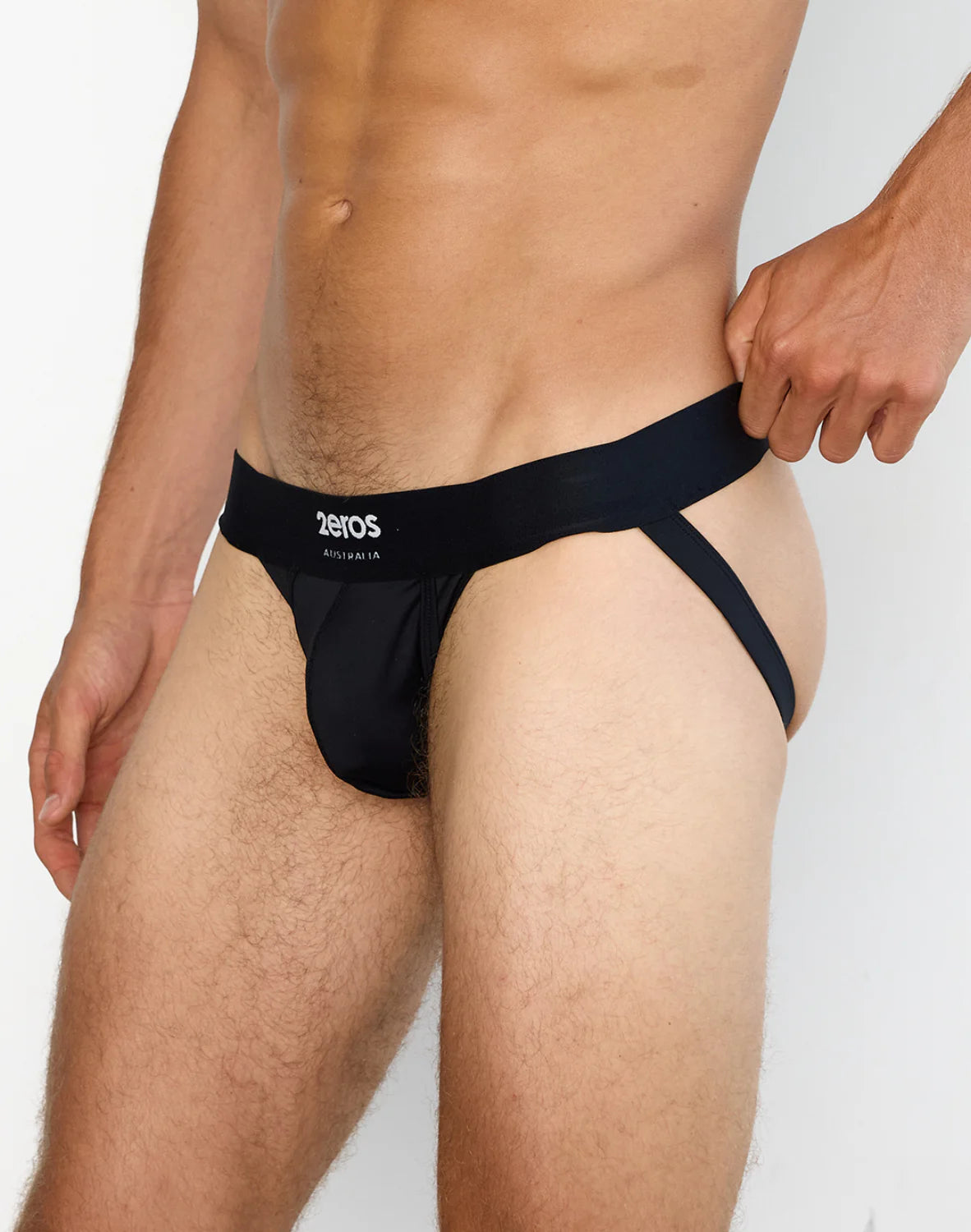 2EROS: AKTIV Cronus Jockstrap Underwear - Black
