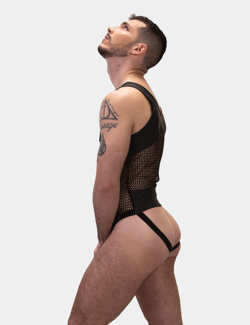 Barcode Berlin: Mesh Lace Bodysuit Notin