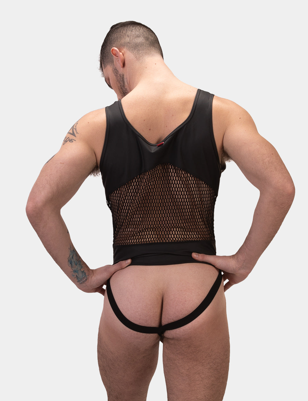 Barcode Berlin: Mesh Lace Bodysuit Notin