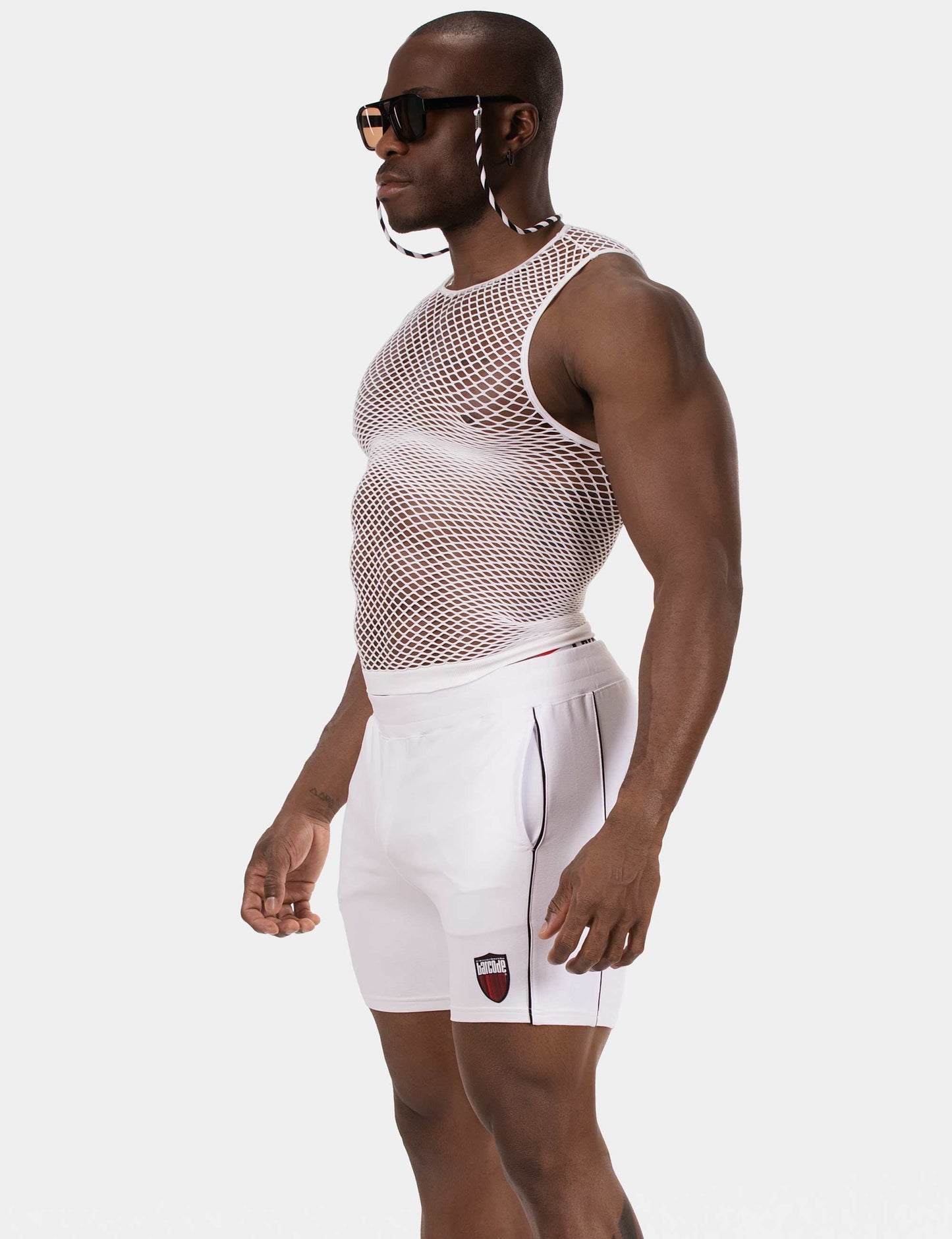 Barcode Berlin: Fishnet Tank Stefano White