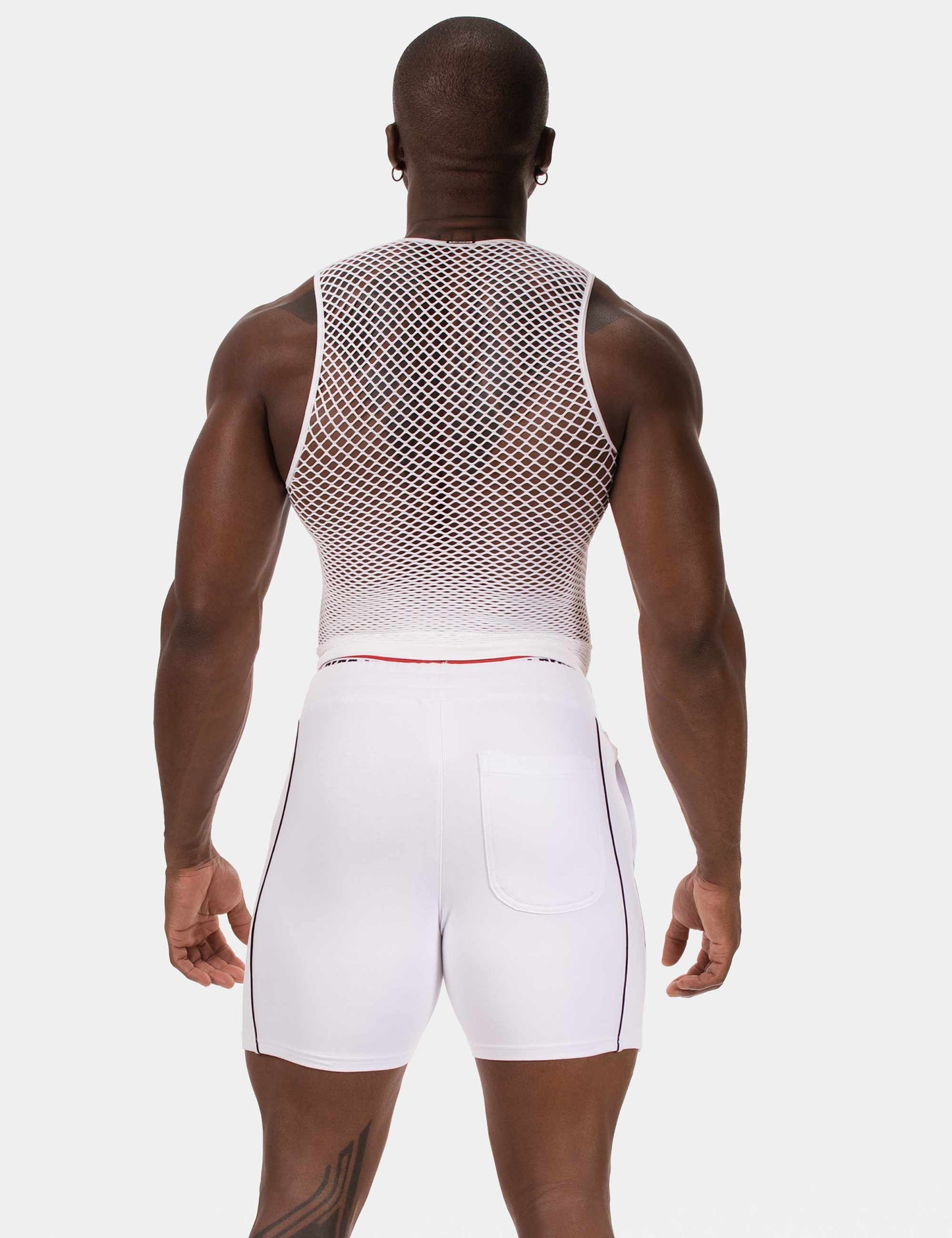 Barcode Berlin: Fishnet Tank Stefano White