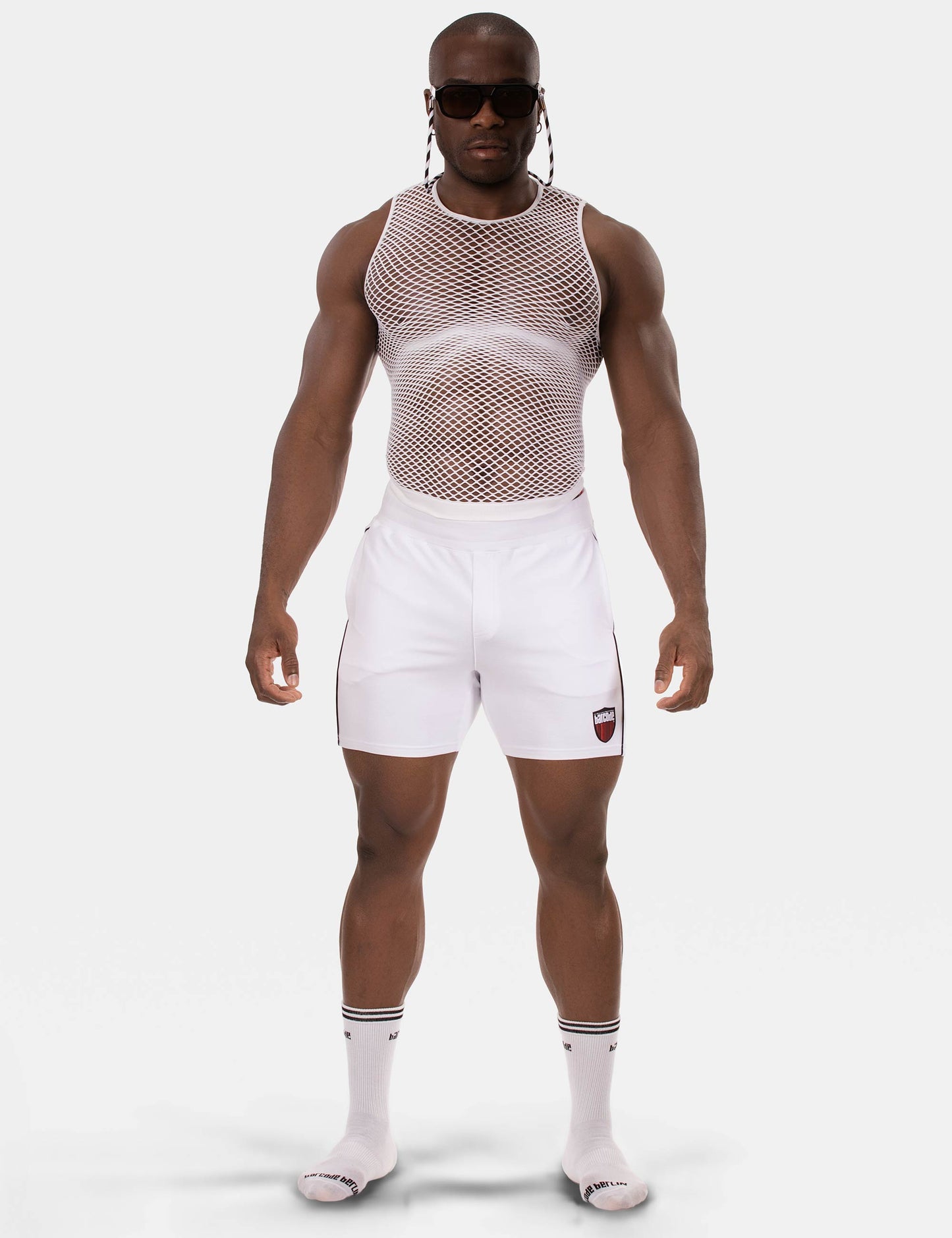 Barcode Berlin: Fishnet Tank Stefano White