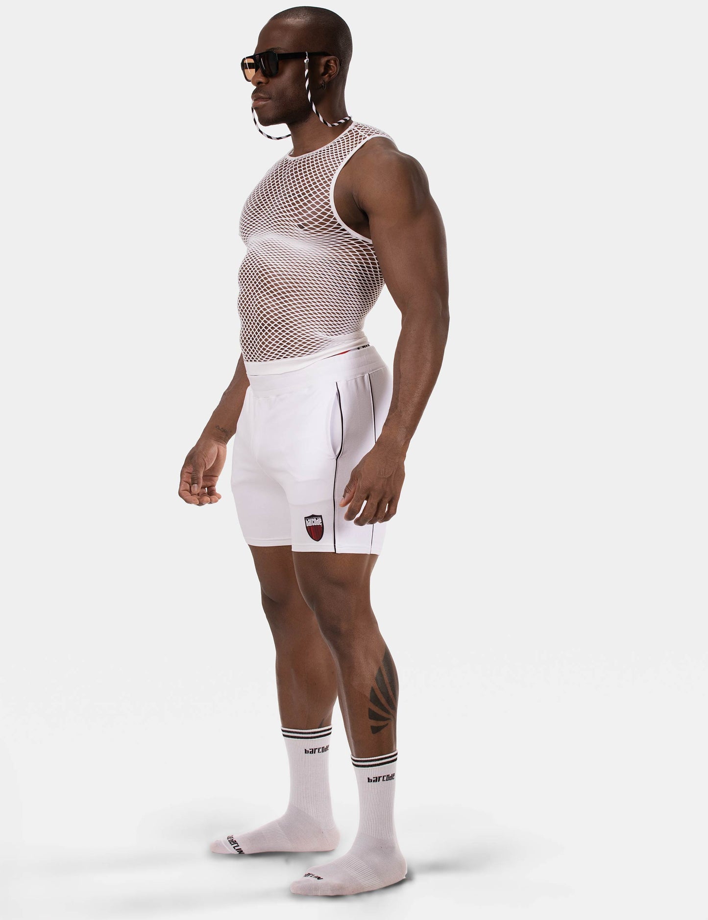 Barcode Berlin: Fishnet Tank Stefano White