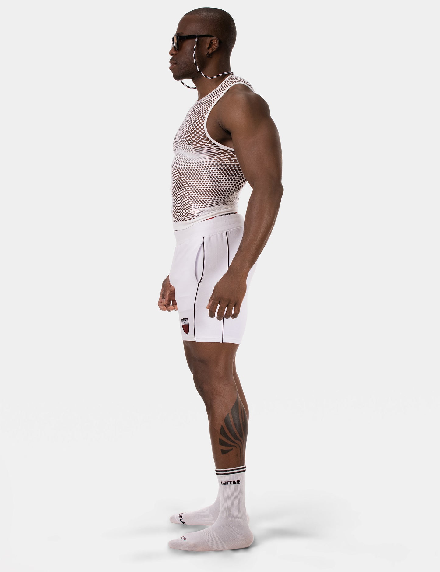 Barcode Berlin: Fishnet Tank Stefano White