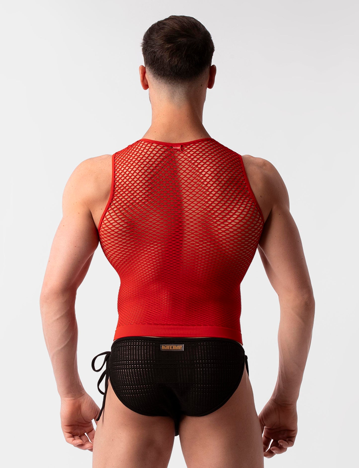 Barcode Berlin: Fishnet Tank Stefano Red