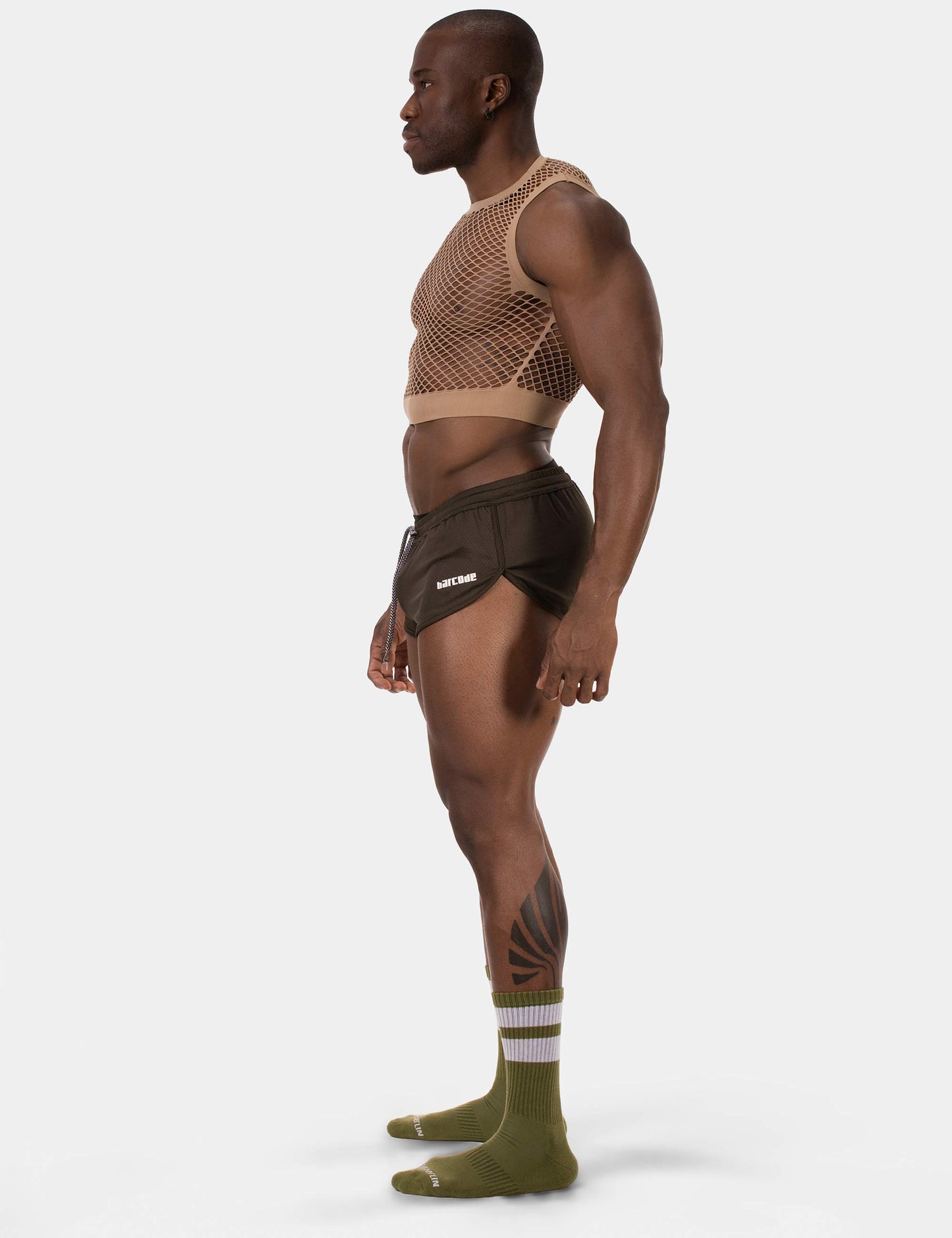 Barcode Berlin: Fishnet Crop Mateno Nude