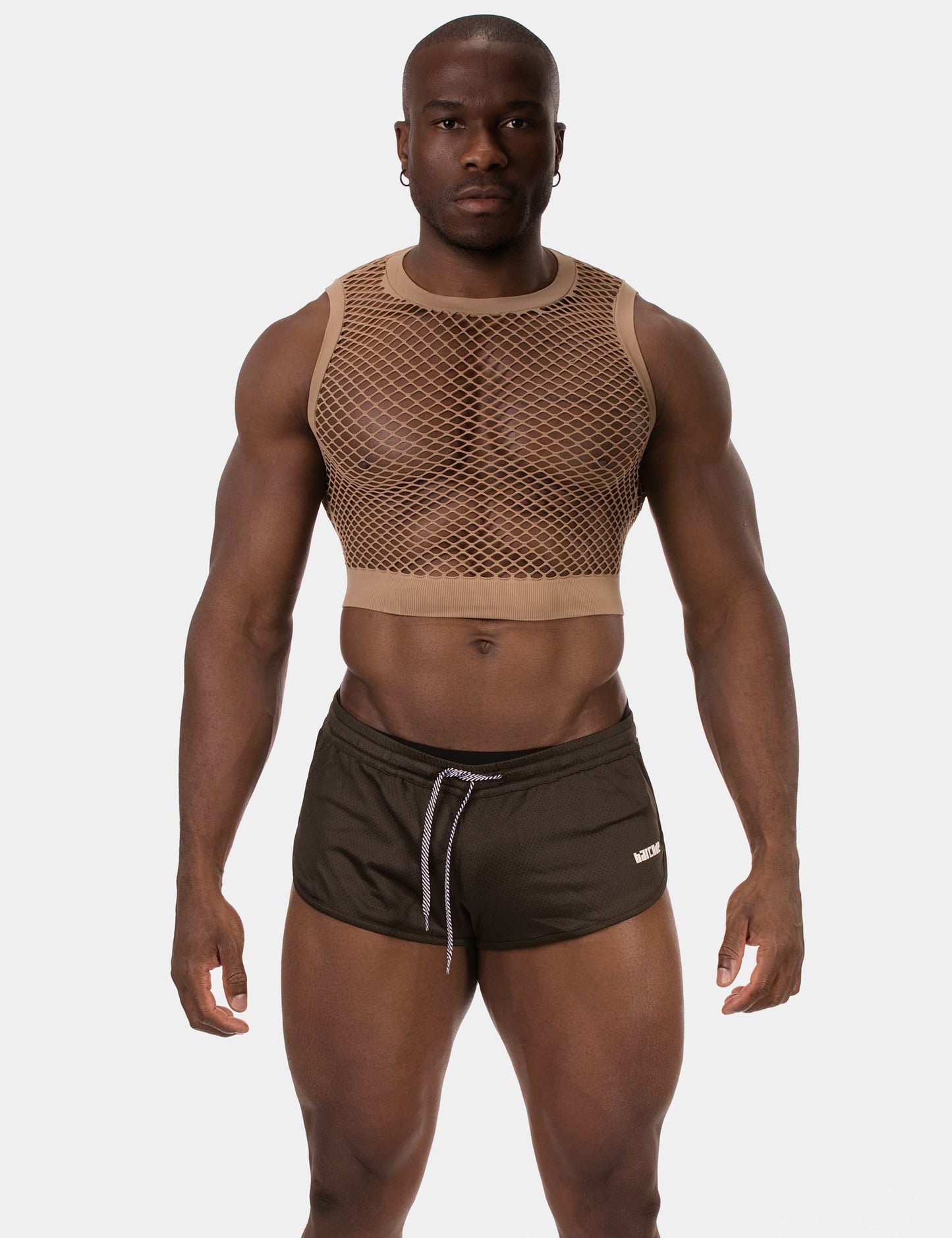Barcode Berlin: Fishnet Crop Mateno Nude