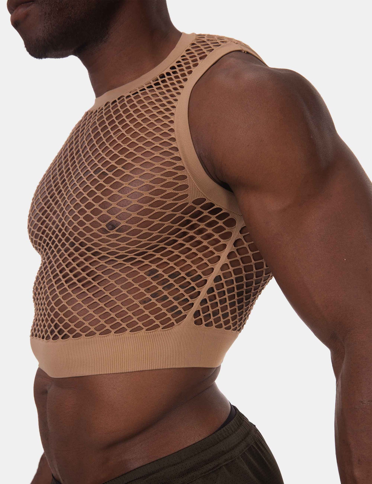 Barcode Berlin: Fishnet Crop Mateno Nude