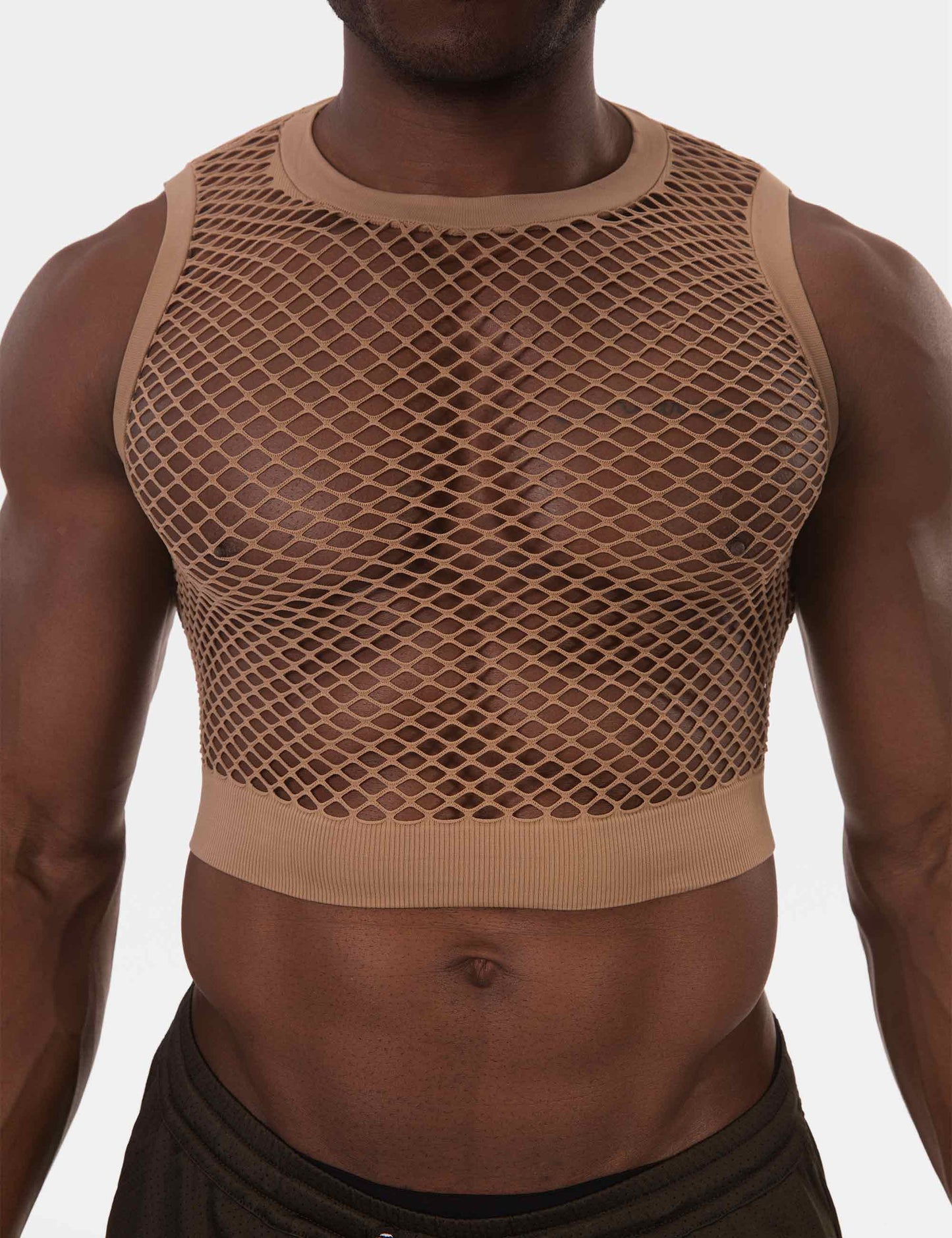 Barcode Berlin: Fishnet Crop Mateno Nude