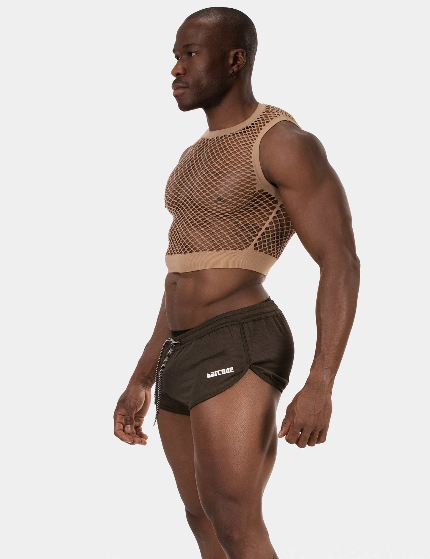 Barcode Berlin: Fishnet Crop Mateno Nude
