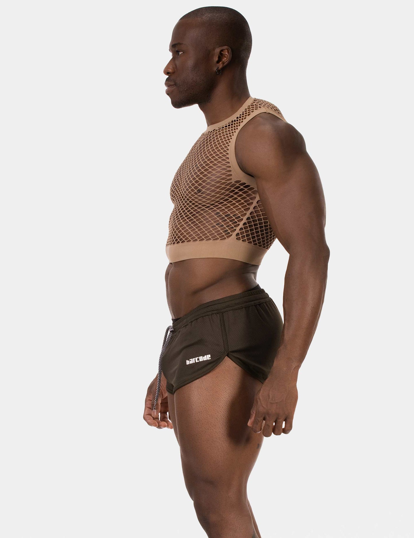 Barcode Berlin: Fishnet Crop Mateno Nude