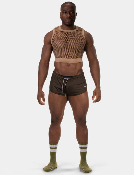 Barcode Berlin: Fishnet Crop Mateno Nude