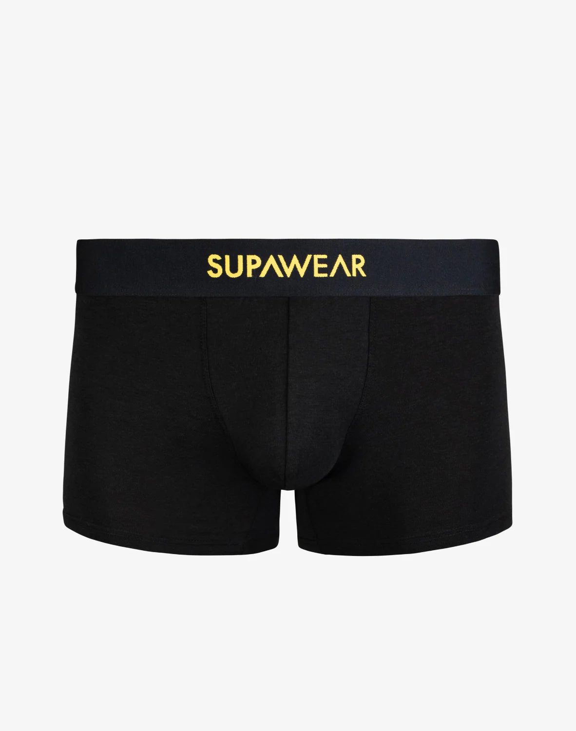 SUPAWEAR: Just Supa Trunk Underwear - Black