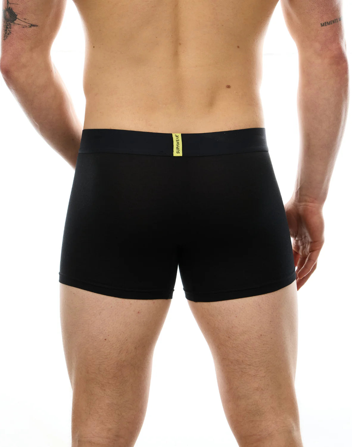 SUPAWEAR: Just Supa Trunk Underwear - Black