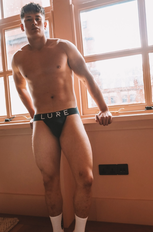 Lure: Black Jockstrap