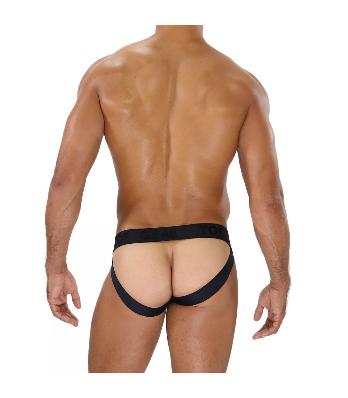 TOF - Paris: Bulge Mesh Jockstrap Black