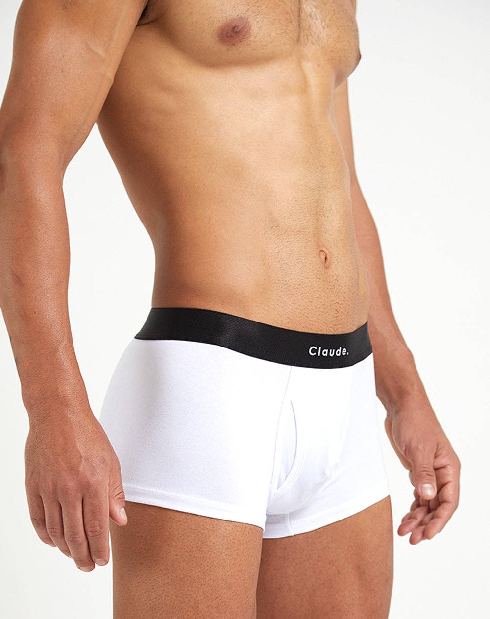 Project Claude: Classic Boxer Brief - White