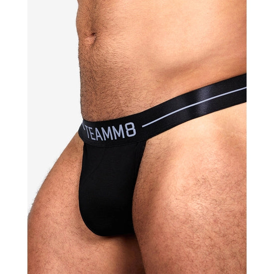 TEAMM8: Icon Thong - Black